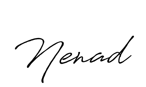 Also we have Nenad name is the best signature style. Create professional handwritten signature collection using Antro_Vectra_Bolder autograph style. Nenad signature style 7 images and pictures png