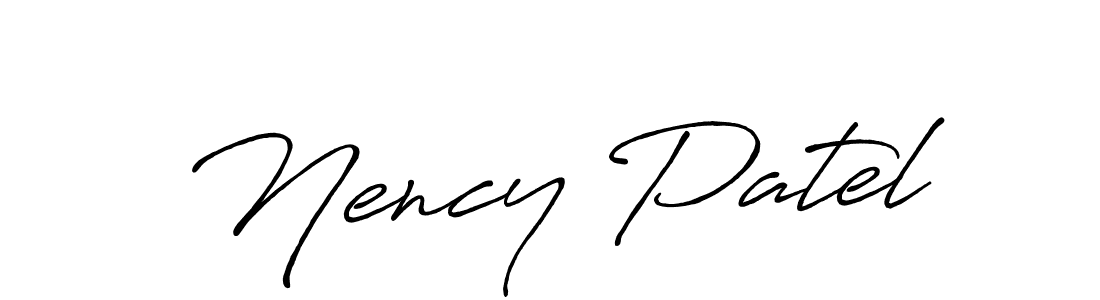 You can use this online signature creator to create a handwritten signature for the name Nency Patel. This is the best online autograph maker. Nency Patel signature style 7 images and pictures png