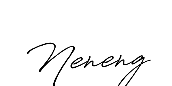 Once you've used our free online signature maker to create your best signature Antro_Vectra_Bolder style, it's time to enjoy all of the benefits that Neneng name signing documents. Neneng signature style 7 images and pictures png