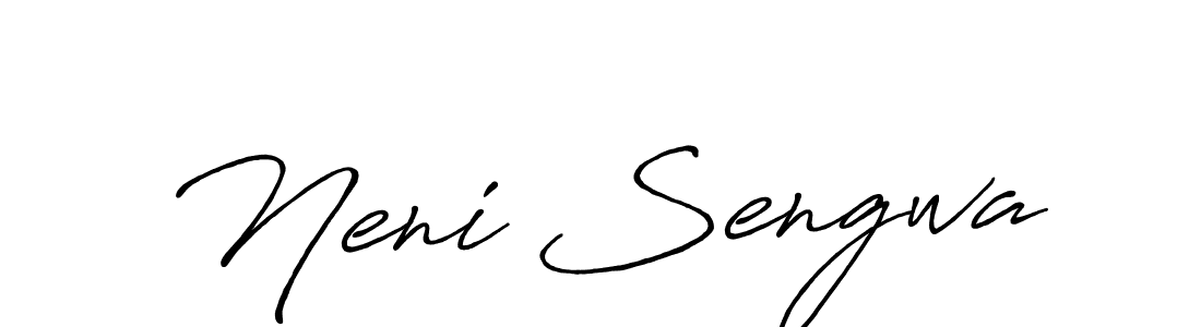 Similarly Antro_Vectra_Bolder is the best handwritten signature design. Signature creator online .You can use it as an online autograph creator for name Neni Sengwa. Neni Sengwa signature style 7 images and pictures png