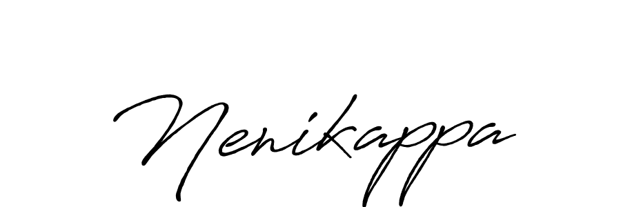 Similarly Antro_Vectra_Bolder is the best handwritten signature design. Signature creator online .You can use it as an online autograph creator for name Nenikappa. Nenikappa signature style 7 images and pictures png