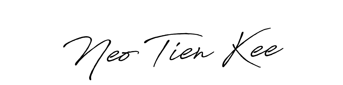 You should practise on your own different ways (Antro_Vectra_Bolder) to write your name (Neo Tien Kee) in signature. don't let someone else do it for you. Neo Tien Kee signature style 7 images and pictures png