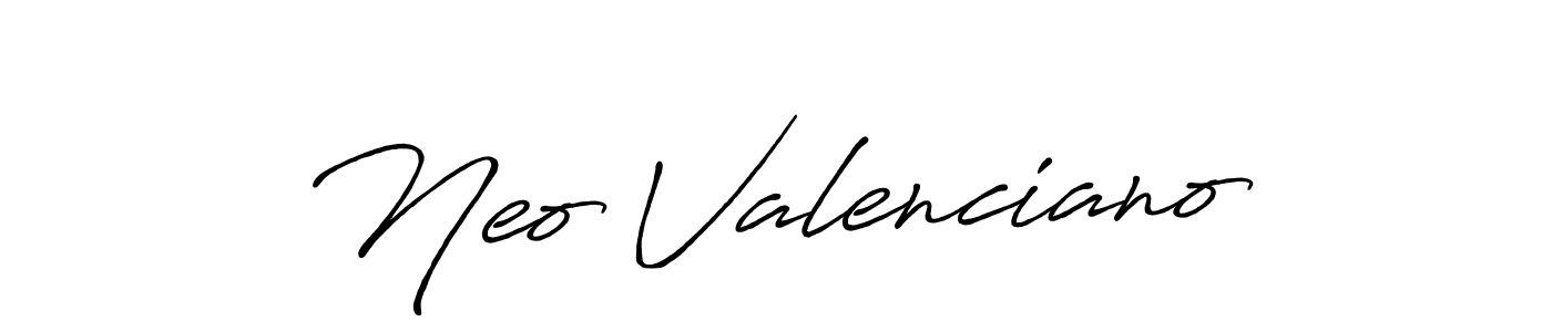 The best way (Antro_Vectra_Bolder) to make a short signature is to pick only two or three words in your name. The name Neo Valenciano include a total of six letters. For converting this name. Neo Valenciano signature style 7 images and pictures png