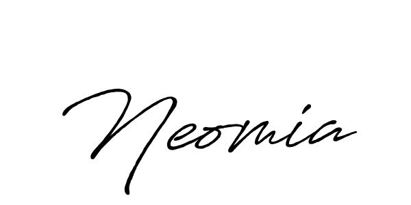 How to make Neomia name signature. Use Antro_Vectra_Bolder style for creating short signs online. This is the latest handwritten sign. Neomia signature style 7 images and pictures png