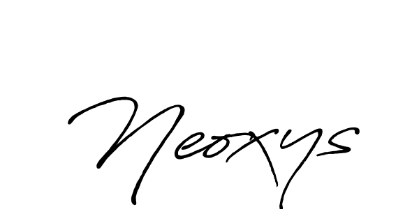 You should practise on your own different ways (Antro_Vectra_Bolder) to write your name (Neoxys) in signature. don't let someone else do it for you. Neoxys signature style 7 images and pictures png