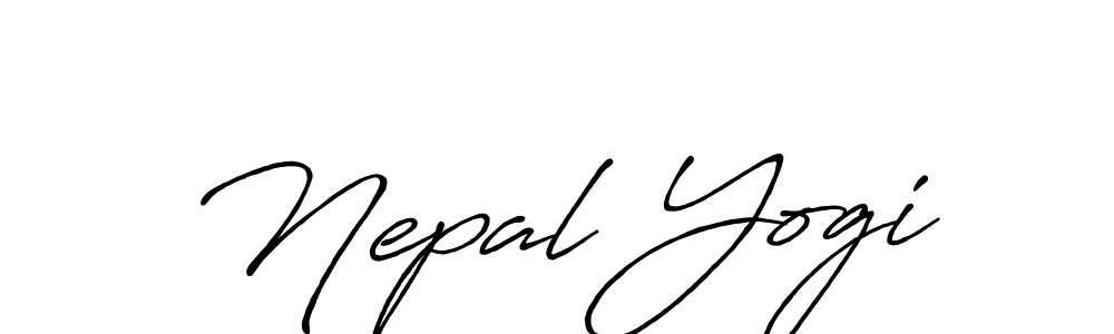 How to Draw Nepal Yogi signature style? Antro_Vectra_Bolder is a latest design signature styles for name Nepal Yogi. Nepal Yogi signature style 7 images and pictures png