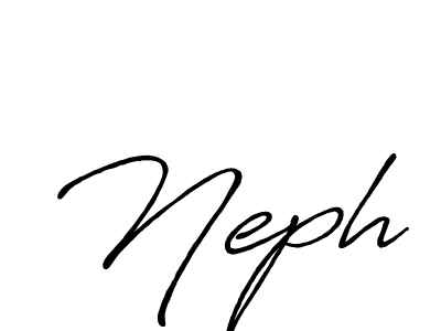 if you are searching for the best signature style for your name Neph. so please give up your signature search. here we have designed multiple signature styles  using Antro_Vectra_Bolder. Neph signature style 7 images and pictures png