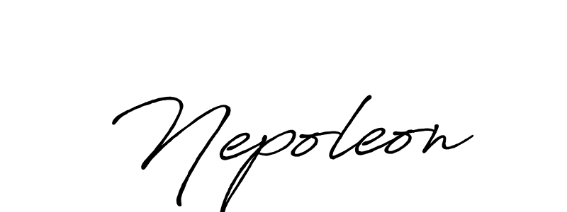 if you are searching for the best signature style for your name Nepoleon. so please give up your signature search. here we have designed multiple signature styles  using Antro_Vectra_Bolder. Nepoleon signature style 7 images and pictures png
