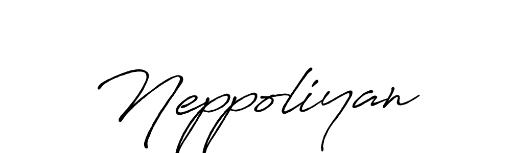 Antro_Vectra_Bolder is a professional signature style that is perfect for those who want to add a touch of class to their signature. It is also a great choice for those who want to make their signature more unique. Get Neppoliyan name to fancy signature for free. Neppoliyan signature style 7 images and pictures png