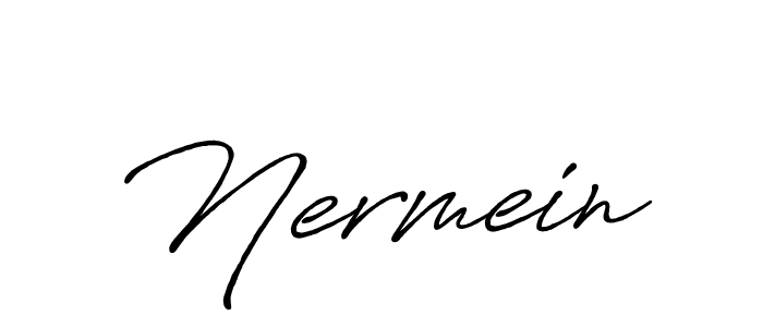 if you are searching for the best signature style for your name Nermein. so please give up your signature search. here we have designed multiple signature styles  using Antro_Vectra_Bolder. Nermein signature style 7 images and pictures png