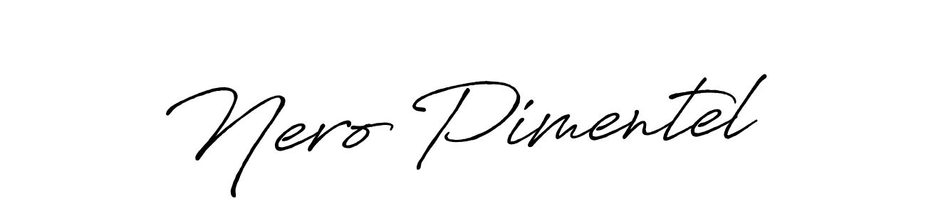 Once you've used our free online signature maker to create your best signature Antro_Vectra_Bolder style, it's time to enjoy all of the benefits that Nero Pimentel name signing documents. Nero Pimentel signature style 7 images and pictures png