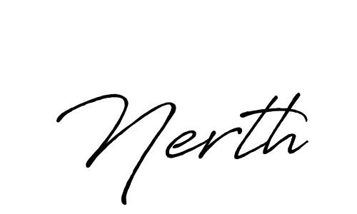 Best and Professional Signature Style for Nerth. Antro_Vectra_Bolder Best Signature Style Collection. Nerth signature style 7 images and pictures png