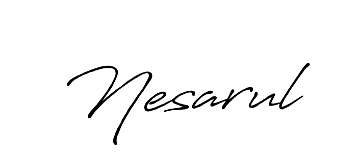 Also You can easily find your signature by using the search form. We will create Nesarul name handwritten signature images for you free of cost using Antro_Vectra_Bolder sign style. Nesarul signature style 7 images and pictures png