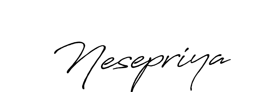 This is the best signature style for the Nesepriya name. Also you like these signature font (Antro_Vectra_Bolder). Mix name signature. Nesepriya signature style 7 images and pictures png