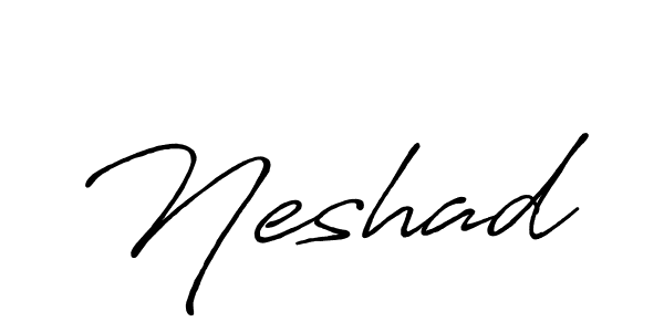 Best and Professional Signature Style for Neshad. Antro_Vectra_Bolder Best Signature Style Collection. Neshad signature style 7 images and pictures png