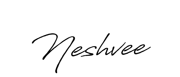 Make a beautiful signature design for name Neshvee. Use this online signature maker to create a handwritten signature for free. Neshvee signature style 7 images and pictures png