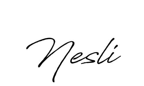 Here are the top 10 professional signature styles for the name Nesli. These are the best autograph styles you can use for your name. Nesli signature style 7 images and pictures png