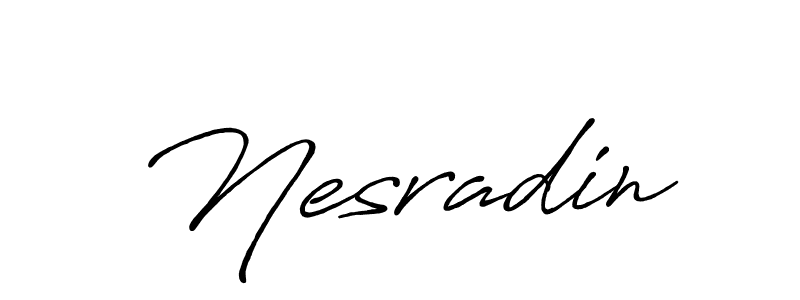 Best and Professional Signature Style for Nesradin. Antro_Vectra_Bolder Best Signature Style Collection. Nesradin signature style 7 images and pictures png