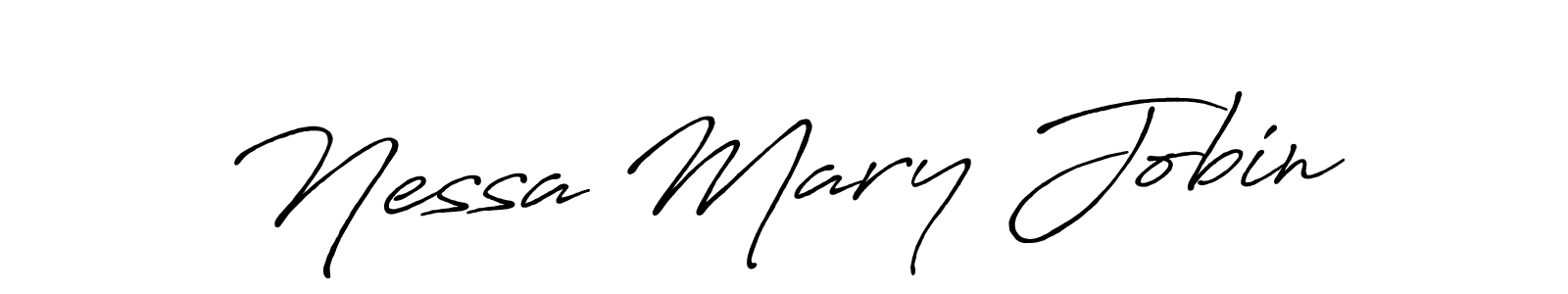See photos of Nessa Mary Jobin official signature by Spectra . Check more albums & portfolios. Read reviews & check more about Antro_Vectra_Bolder font. Nessa Mary Jobin signature style 7 images and pictures png