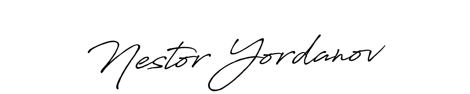Antro_Vectra_Bolder is a professional signature style that is perfect for those who want to add a touch of class to their signature. It is also a great choice for those who want to make their signature more unique. Get Nestor Yordanov name to fancy signature for free. Nestor Yordanov signature style 7 images and pictures png