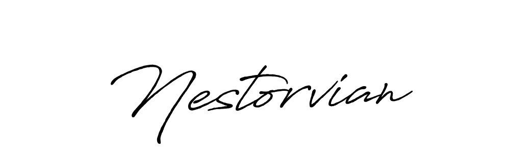 Also we have Nestorvian name is the best signature style. Create professional handwritten signature collection using Antro_Vectra_Bolder autograph style. Nestorvian signature style 7 images and pictures png