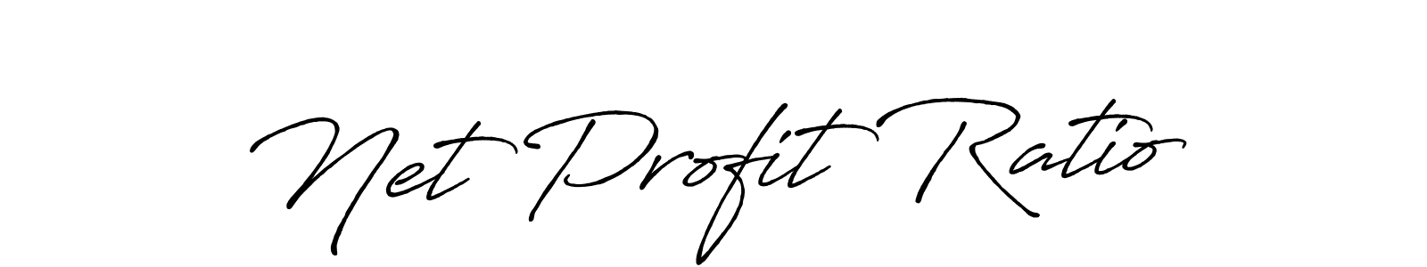 How to make Net Profit Ratio signature? Antro_Vectra_Bolder is a professional autograph style. Create handwritten signature for Net Profit Ratio name. Net Profit Ratio signature style 7 images and pictures png