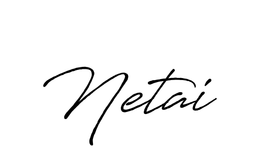 How to Draw Netai signature style? Antro_Vectra_Bolder is a latest design signature styles for name Netai. Netai signature style 7 images and pictures png