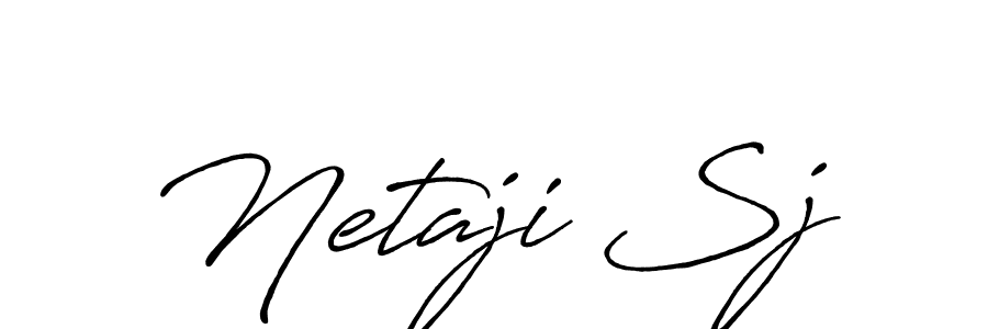 The best way (Antro_Vectra_Bolder) to make a short signature is to pick only two or three words in your name. The name Netaji Sj include a total of six letters. For converting this name. Netaji Sj signature style 7 images and pictures png