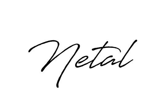 Antro_Vectra_Bolder is a professional signature style that is perfect for those who want to add a touch of class to their signature. It is also a great choice for those who want to make their signature more unique. Get Netal name to fancy signature for free. Netal signature style 7 images and pictures png