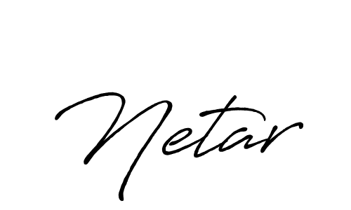 Use a signature maker to create a handwritten signature online. With this signature software, you can design (Antro_Vectra_Bolder) your own signature for name Netar. Netar signature style 7 images and pictures png