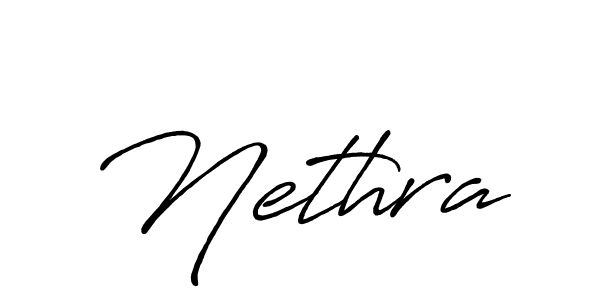 Make a short Nethra signature style. Manage your documents anywhere anytime using Antro_Vectra_Bolder. Create and add eSignatures, submit forms, share and send files easily. Nethra signature style 7 images and pictures png