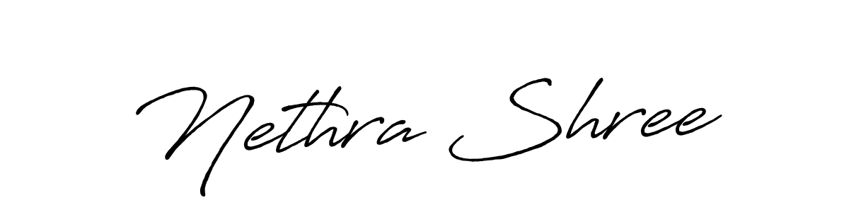 You can use this online signature creator to create a handwritten signature for the name Nethra Shree. This is the best online autograph maker. Nethra Shree signature style 7 images and pictures png