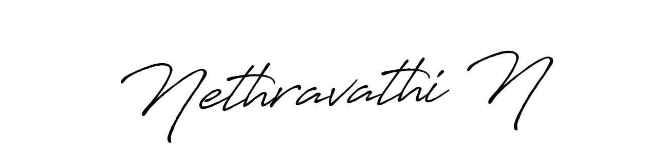 You can use this online signature creator to create a handwritten signature for the name Nethravathi N. This is the best online autograph maker. Nethravathi N signature style 7 images and pictures png
