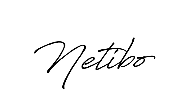 Best and Professional Signature Style for Netibo. Antro_Vectra_Bolder Best Signature Style Collection. Netibo signature style 7 images and pictures png