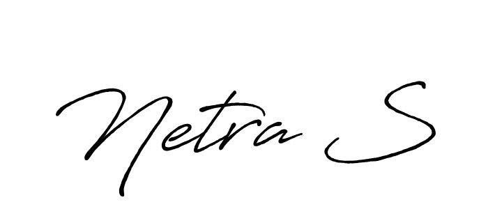 This is the best signature style for the Netra S name. Also you like these signature font (Antro_Vectra_Bolder). Mix name signature. Netra S signature style 7 images and pictures png