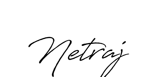 It looks lik you need a new signature style for name Netraj. Design unique handwritten (Antro_Vectra_Bolder) signature with our free signature maker in just a few clicks. Netraj signature style 7 images and pictures png