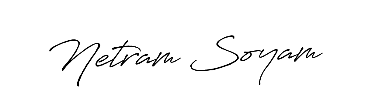 You should practise on your own different ways (Antro_Vectra_Bolder) to write your name (Netram Soyam) in signature. don't let someone else do it for you. Netram Soyam signature style 7 images and pictures png