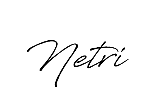 Antro_Vectra_Bolder is a professional signature style that is perfect for those who want to add a touch of class to their signature. It is also a great choice for those who want to make their signature more unique. Get Netri name to fancy signature for free. Netri signature style 7 images and pictures png