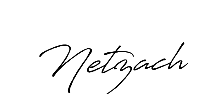Also we have Netzach name is the best signature style. Create professional handwritten signature collection using Antro_Vectra_Bolder autograph style. Netzach signature style 7 images and pictures png