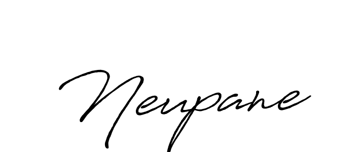 Make a beautiful signature design for name Neupane. With this signature (Antro_Vectra_Bolder) style, you can create a handwritten signature for free. Neupane signature style 7 images and pictures png