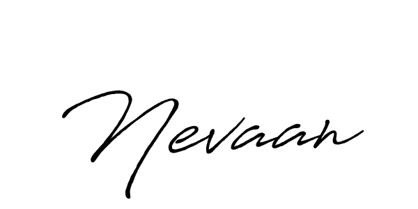 Once you've used our free online signature maker to create your best signature Antro_Vectra_Bolder style, it's time to enjoy all of the benefits that Nevaan name signing documents. Nevaan signature style 7 images and pictures png