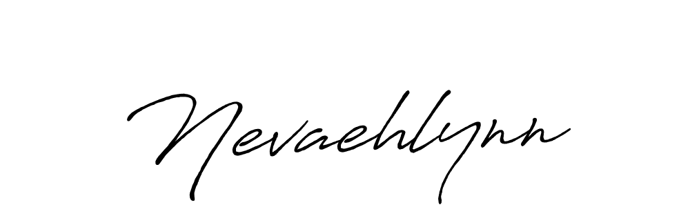 How to make Nevaehlynn signature? Antro_Vectra_Bolder is a professional autograph style. Create handwritten signature for Nevaehlynn name. Nevaehlynn signature style 7 images and pictures png