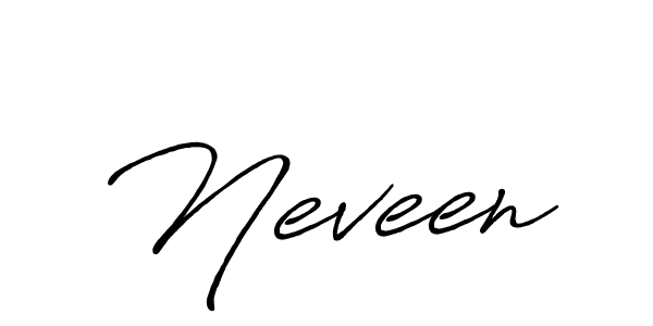 Make a beautiful signature design for name Neveen. Use this online signature maker to create a handwritten signature for free. Neveen signature style 7 images and pictures png