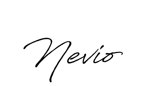 Antro_Vectra_Bolder is a professional signature style that is perfect for those who want to add a touch of class to their signature. It is also a great choice for those who want to make their signature more unique. Get Nevio name to fancy signature for free. Nevio signature style 7 images and pictures png