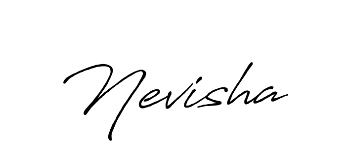 Best and Professional Signature Style for Nevisha. Antro_Vectra_Bolder Best Signature Style Collection. Nevisha signature style 7 images and pictures png