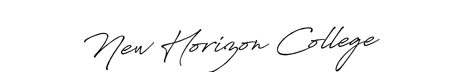 Check out images of Autograph of New Horizon College name. Actor New Horizon College Signature Style. Antro_Vectra_Bolder is a professional sign style online. New Horizon College signature style 7 images and pictures png