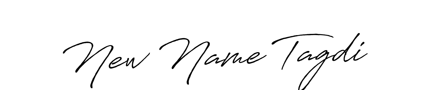 It looks lik you need a new signature style for name New Name Tagdi. Design unique handwritten (Antro_Vectra_Bolder) signature with our free signature maker in just a few clicks. New Name Tagdi signature style 7 images and pictures png