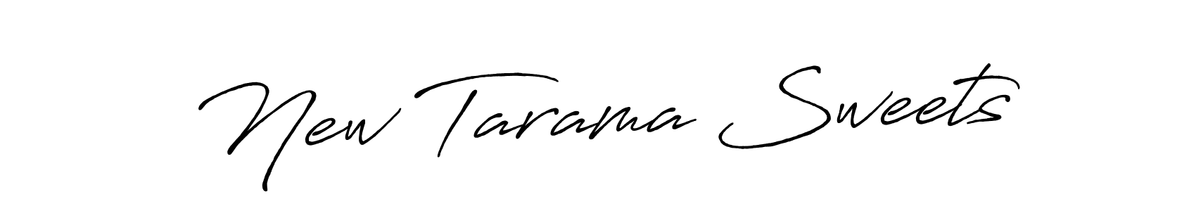 How to make New Tarama Sweets name signature. Use Antro_Vectra_Bolder style for creating short signs online. This is the latest handwritten sign. New Tarama Sweets signature style 7 images and pictures png