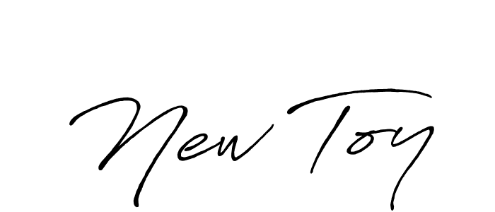 New Toy stylish signature style. Best Handwritten Sign (Antro_Vectra_Bolder) for my name. Handwritten Signature Collection Ideas for my name New Toy. New Toy signature style 7 images and pictures png