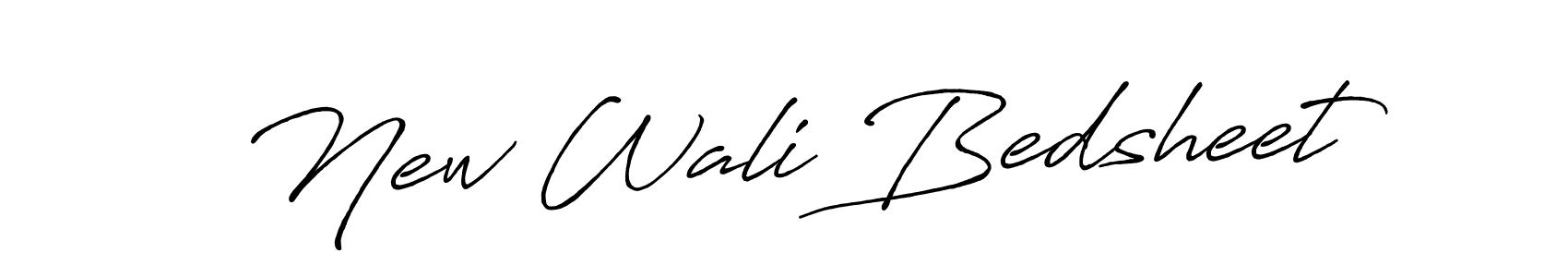Antro_Vectra_Bolder is a professional signature style that is perfect for those who want to add a touch of class to their signature. It is also a great choice for those who want to make their signature more unique. Get New Wali Bedsheet name to fancy signature for free. New Wali Bedsheet signature style 7 images and pictures png